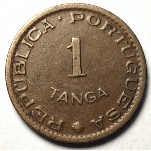 Аверс монеты Индия, 1 танга, 1952