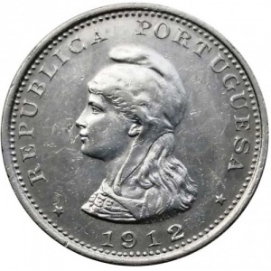 Аверс монеты Индия, 1 рупия, 1912