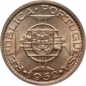 Аверс монеты Индия, 1 рупия, 1952