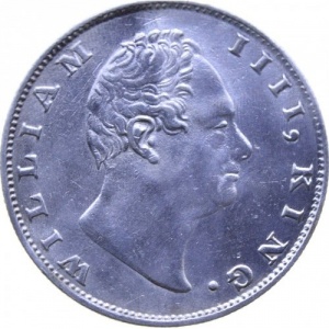 Аверс монеты Индия, 1 рупия, 1835
