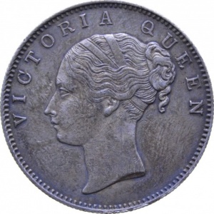 Аверс монеты Индия, 1 рупия, 1840