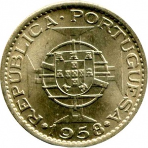Реверс монеты Индия, 60 сентаво, 1958-1959
