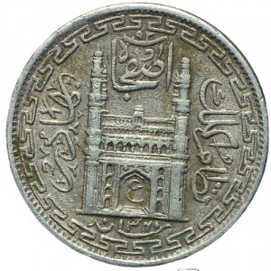 Аверс монеты Индия, 2 анны, 1917-1936