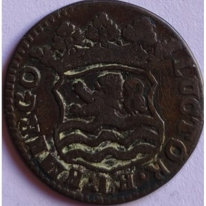 Аверс монеты Индия, 1 дуит, 1726-1729