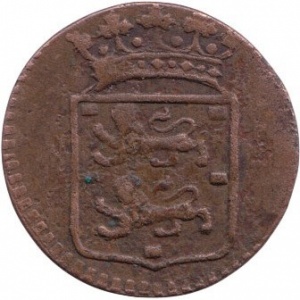 Аверс монеты Индия, 1 дуит, 1729-1794