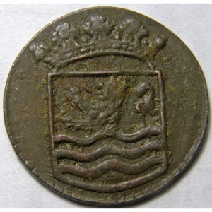 Аверс монеты Индия, 1 дуит, 1736-1752