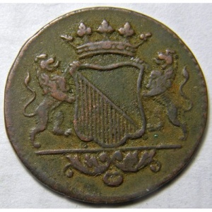 Аверс монеты Индия, 1 дуит, 1742-1794