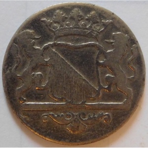 Аверс монеты Индия, 1 дуит, 1742-1794