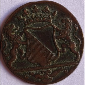 Аверс монеты Индия, 1 дуит, 1790