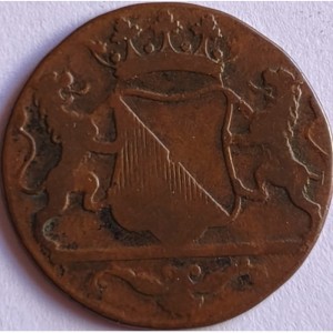 Аверс монеты Индия, 1 дуит, 1790
