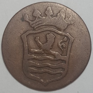 Аверс монеты Индия, 1 дуит, 1792-1794