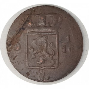 Аверс монеты Индия, 1 дуит, 1816