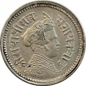 Аверс монеты Индия, 2 анны, 1892