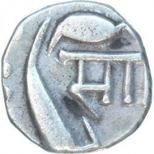 Реверс монеты Индия, ¼ рупии, 1875-1882