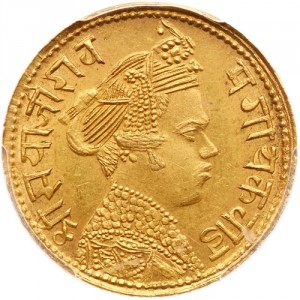 Аверс монеты Индия, 1 мухр, 1902