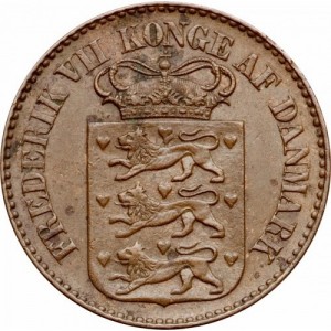 Аверс монеты Индия, 1 цент, 1859-1860