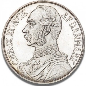 Аверс монеты Индия, 20 центов, 1905