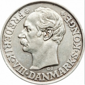Аверс монеты Индия, 40 центов, 1907