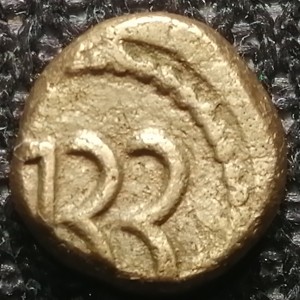 Аверс монеты Индия, 1 кэш, 1730-1752