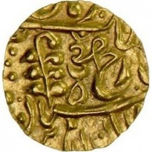 Аверс монеты Индия, ¼ мухра, 1918