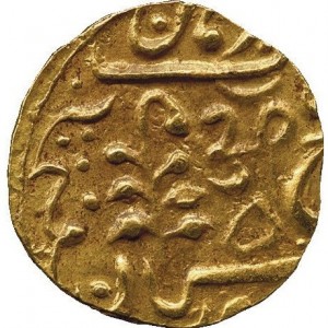 Аверс монеты Индия, ½ мухра, 1918