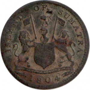 Аверс монеты Индия, 1 кепинг, 1804