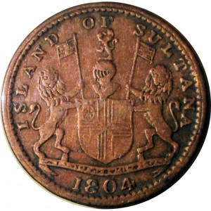 Аверс монеты Индия, 1 кепинг, 1804