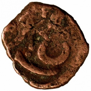 Реверс монеты Индия, 1 пай, 1831-1834