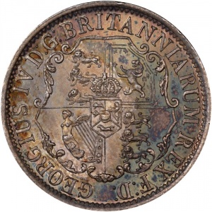 Аверс монеты Индия, ⅛ доллара, 1820-1822