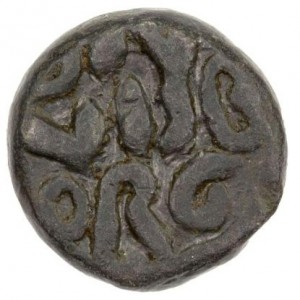 Аверс монеты Индия, 1 кэш, 1620