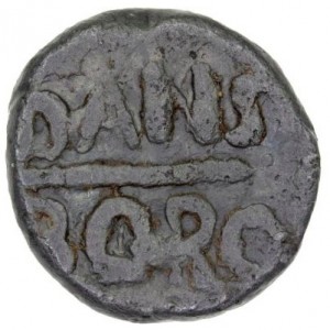 Аверс монеты Индия, 1 кэш, 1620