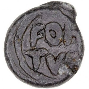 Реверс монеты Индия, 1 кэш, 1620