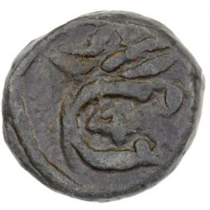 Аверс монеты Индия, 1 кэш, 1620