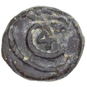 Аверс монеты Индия, 1 кэш, 1620