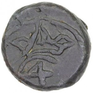 Аверс монеты Индия, 1 кэш, 1620