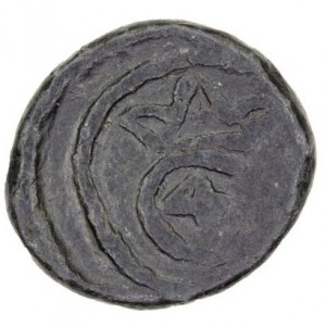 Аверс монеты Индия, 1 кэш, 1620