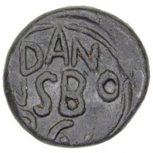 Аверс монеты Индия, 1 кэш, 1620