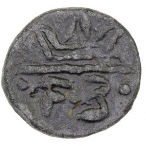 Аверс монеты Индия, 1 кэш, 1650