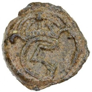 Аверс монеты Индия, 1 кэш, 1670