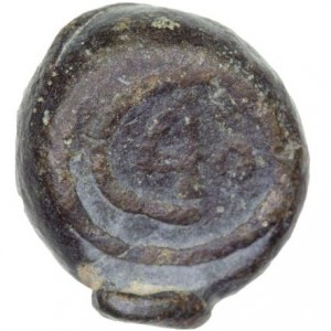 Аверс монеты Индия, 2 кэша, 1648