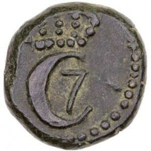 Аверс монеты Индия, 4 кэш, 1782-1807