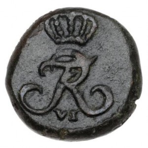 Аверс монеты Индия, 4 кэш, 1815-1824