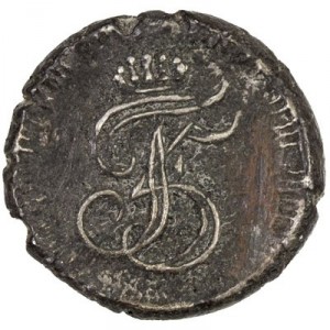 Аверс монеты Индия, 1 роялин, 1755