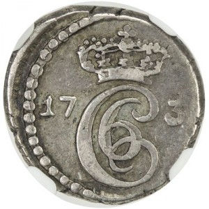 Аверс монеты Индия, 2 роялина, 1731