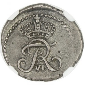Аверс монеты Индия, 2 фано, 1816-1818