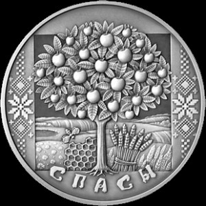 Реверс монеты Беларусь, 1 рубль, 2009, Спасы