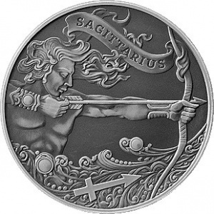 Реверс монеты Беларусь, 1 рубль, 2015, Стрелец