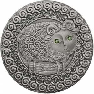 Реверс монеты Беларусь, 20 рублей, 2009, Овен