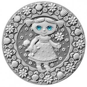 Реверс монеты Беларусь, 20 рублей, 2009, Дева