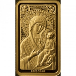 Реверс монеты Беларусь, 50 рублей, 2013, Икона Пресвятой Богородицы "Иверская"